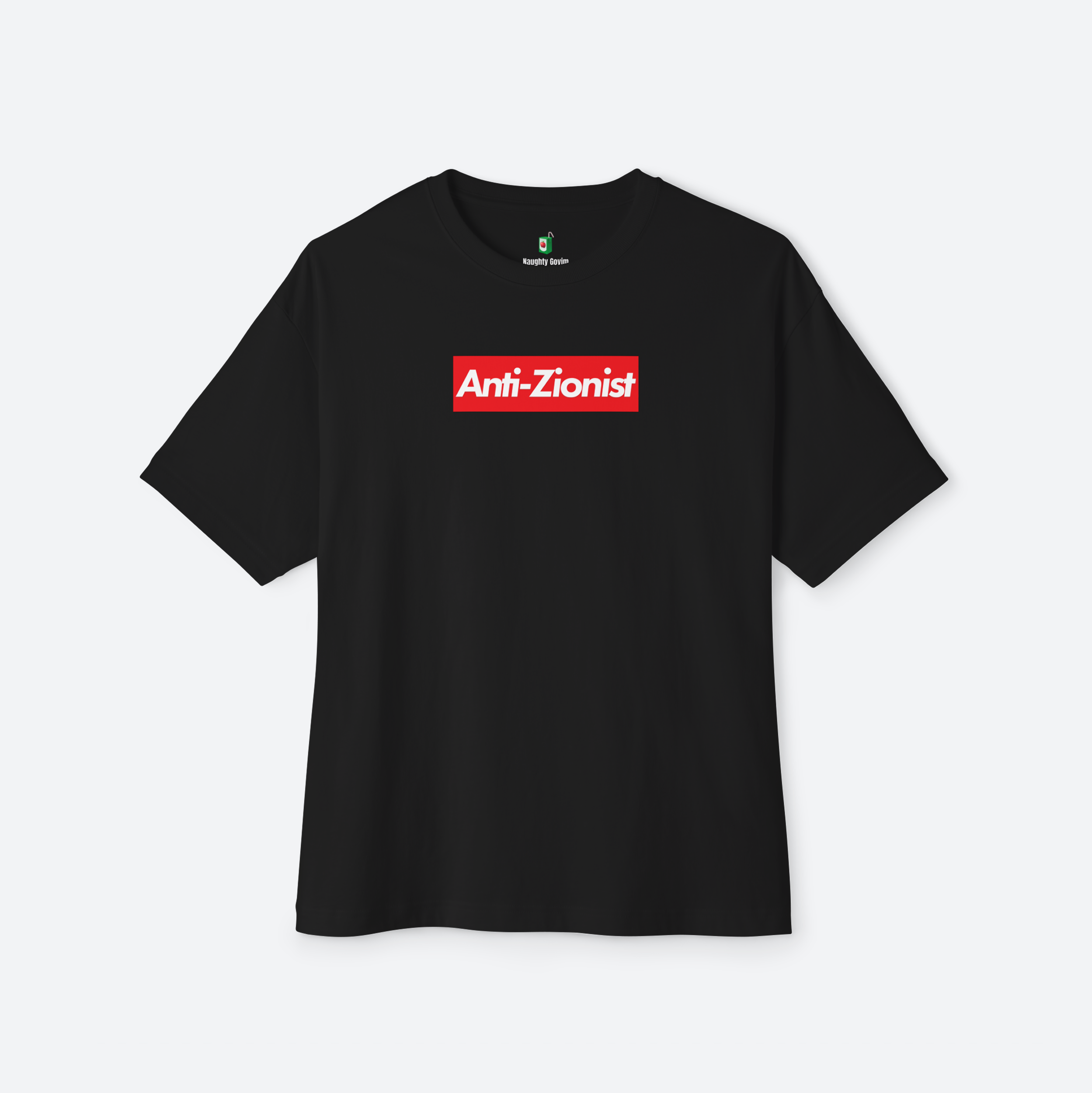 Naughty Goyim™ T-Shirt Black - Supreme