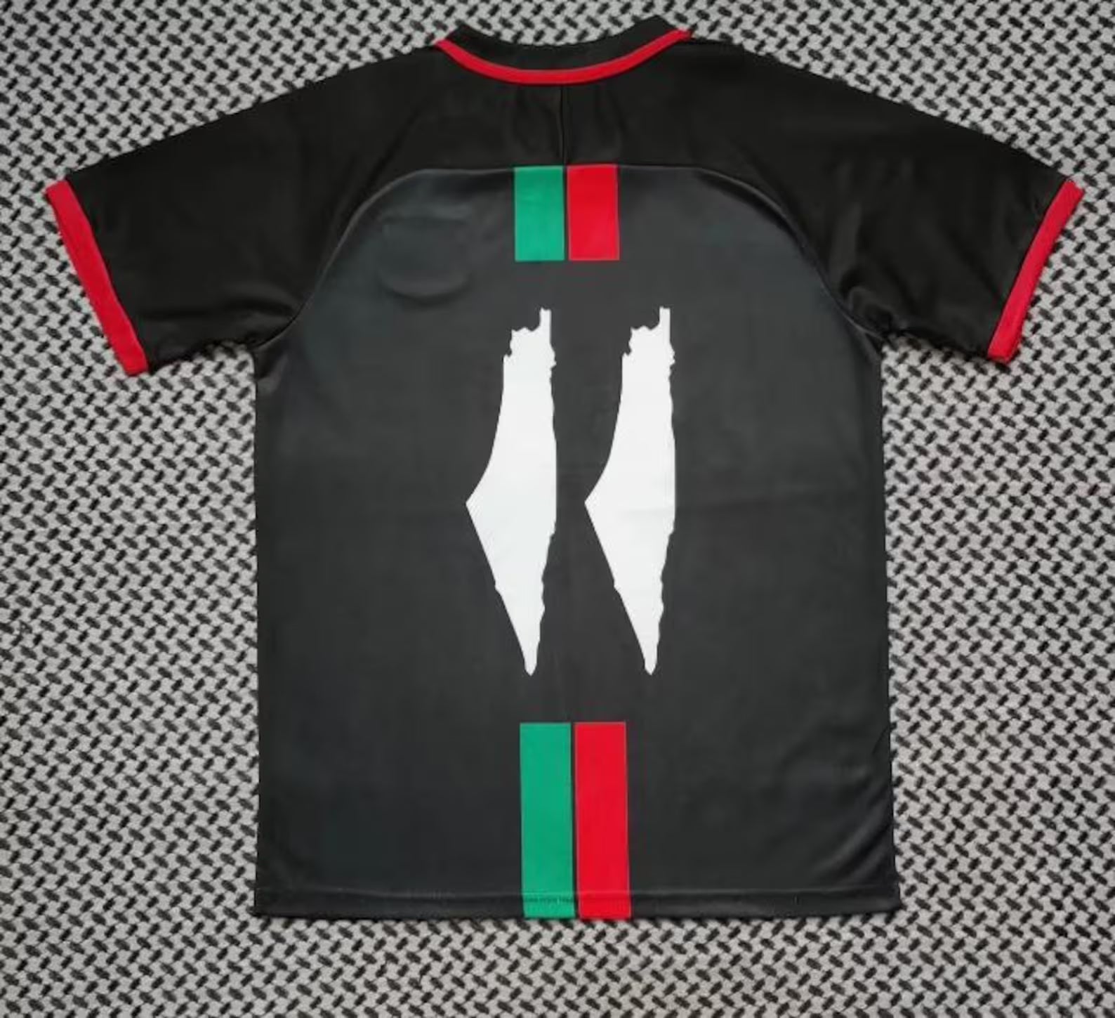 Palestine FC Football Jersey Black